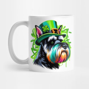 Giant Schnauzer Celebrates Saint Patrick's Day Mug